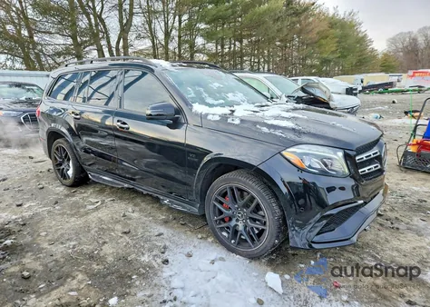 2017 Mercedes-Benz Gls 63 Amg 4Matic z USA, uszkodzony, nr VIN 4JGDF7FEXHA781283